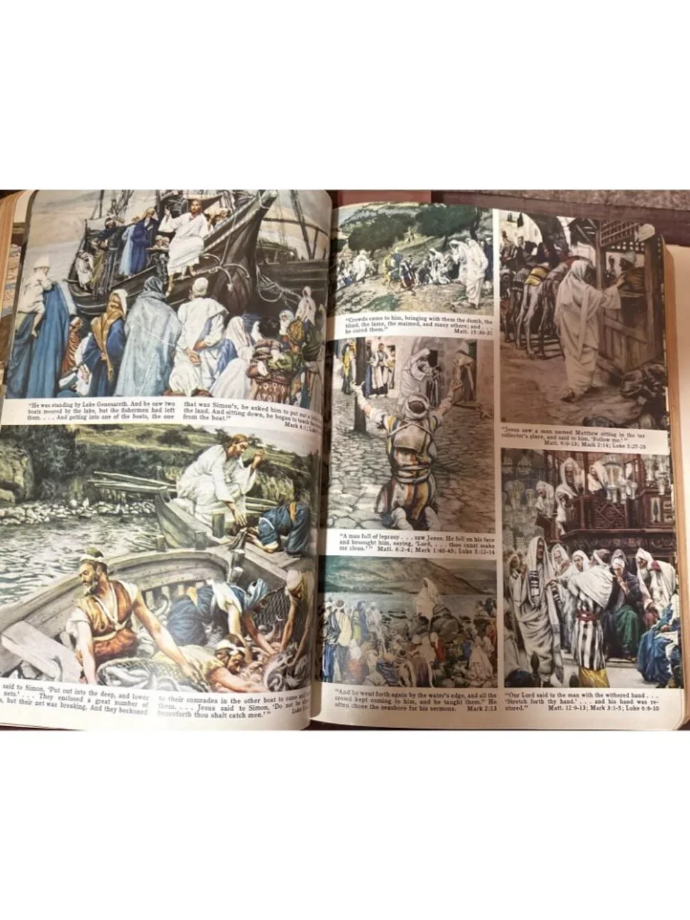 Holy Family Edition Catholic Bible 1950 Old & New Testament Gold Edge Pages